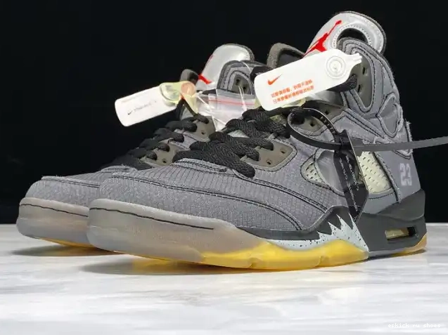 Cheap 5 x Jordan CT8480-001 Black Off-White Air 0427